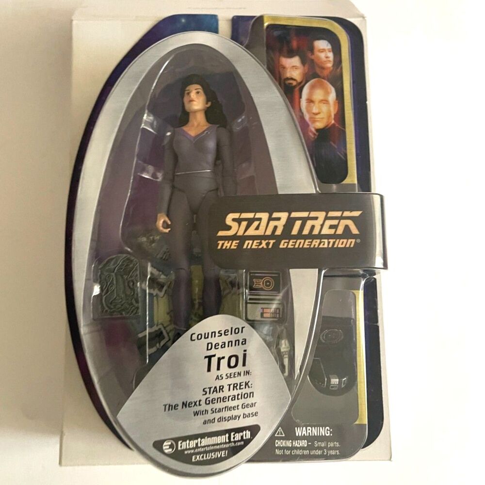 Star Trek The Next Generation Deanna Troi Action Figure 2006 Entertainment Earth